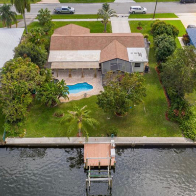 Florida-Canal-Home-Rental-Lake-Worth-FL